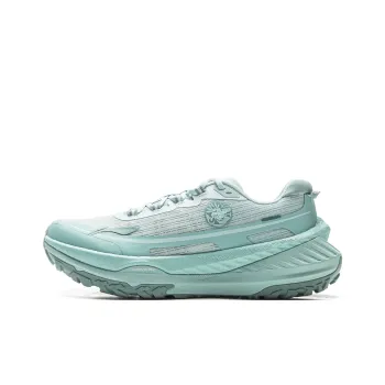 LiNing Di Lu V2 Cushioning, Slip Resistant, Abrasion Resistant, Rebound Low Top Trail Running Shoes Women's Cyan