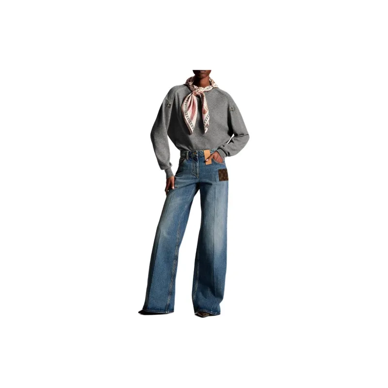 LOUIS VUITTON Jeans Women's Blue-1