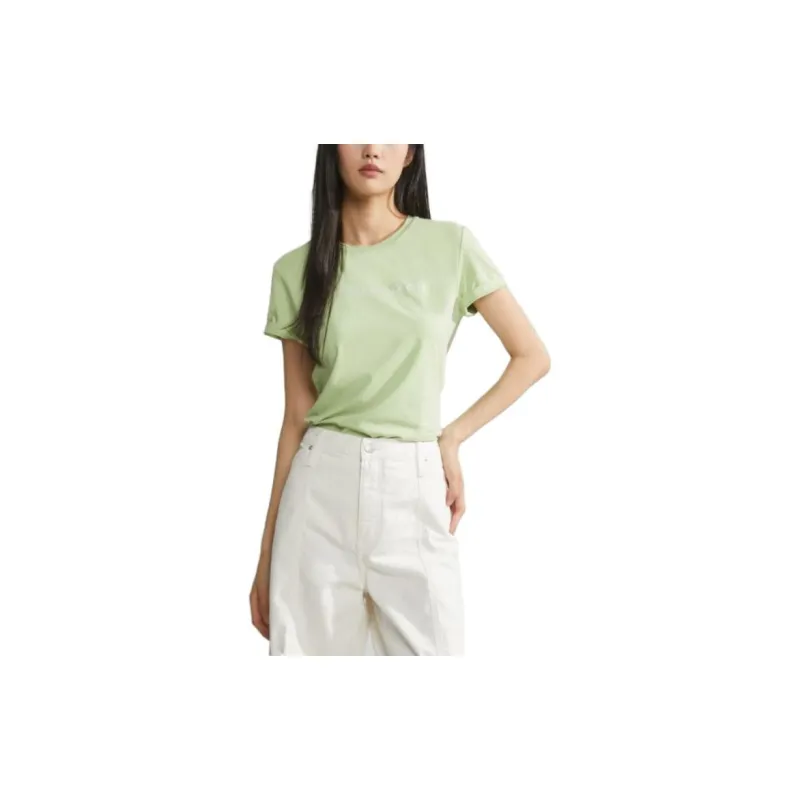 CALVIN KLEIN T Shirt Women's Green-2