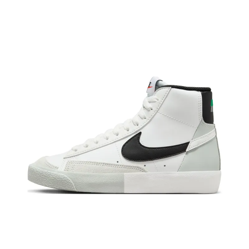 Nike Blazer Mid '77 SE GS 'Split - White Black'-0