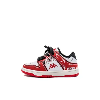 KAPPA KIDS Slip Resistant Breathable Low Top Kids' Skateboarding Shoes Red Kids'