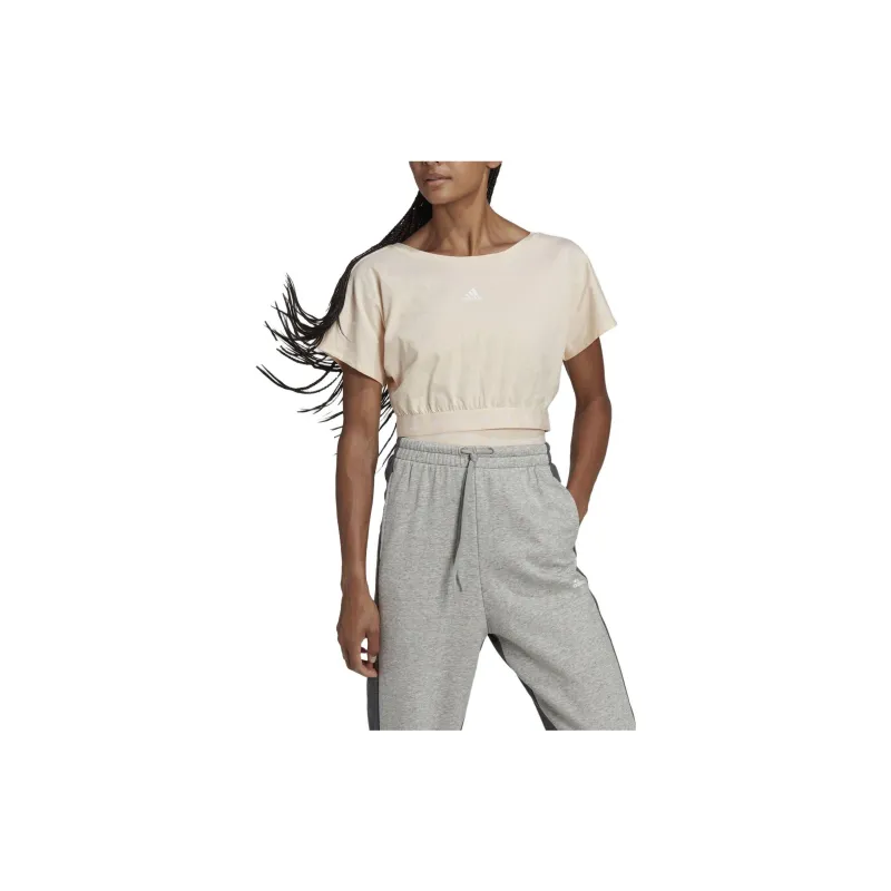 Adidas Crop Tops Women's Orange-1