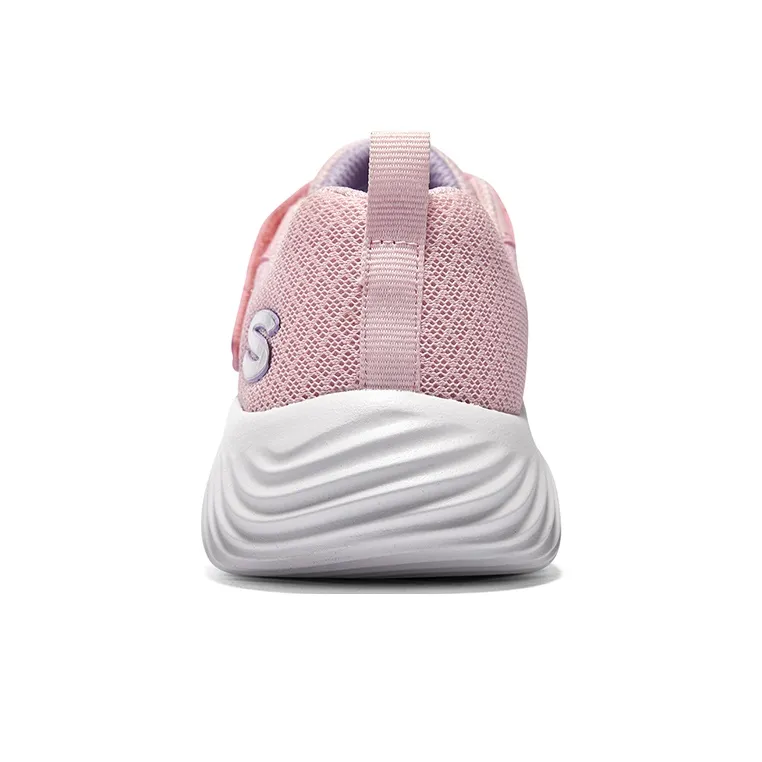 Skechers Girls Cushioning, Wear Resistant Low Top Kids' Running Shoes Pink Teenagers-3