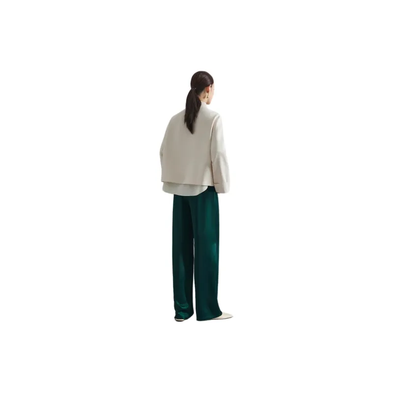 NAWEI Jackets Coats Women's Beige-1