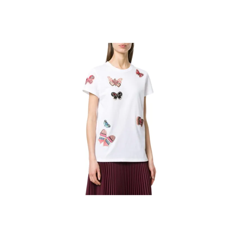 Valentino T Shirts Women's White-3