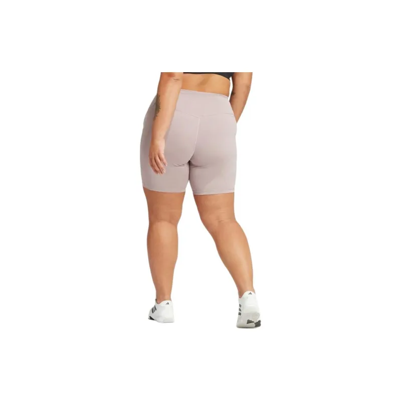 Adidas Optime 7-Inch Leggings Sports Shorts Women's Fig Color-2