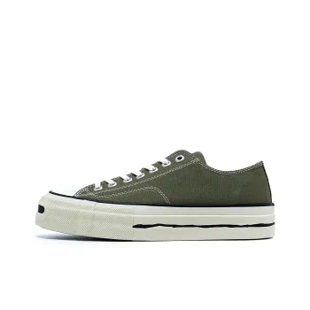 TC Tcmade 015 Low Top Canvas Shoes Unisex Olive Green