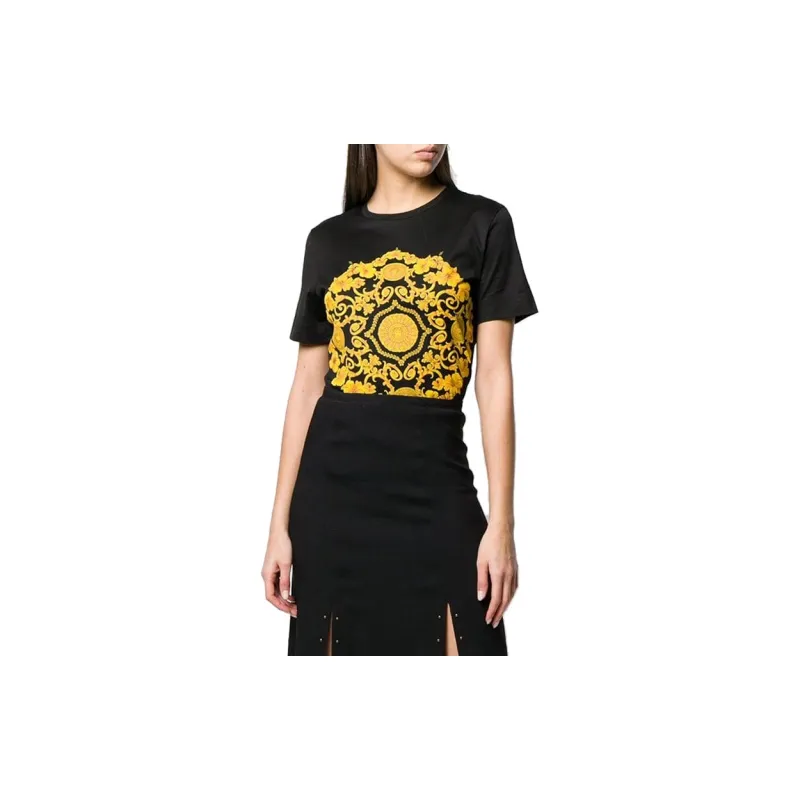 VERSACE T Shirts Women's Black-1