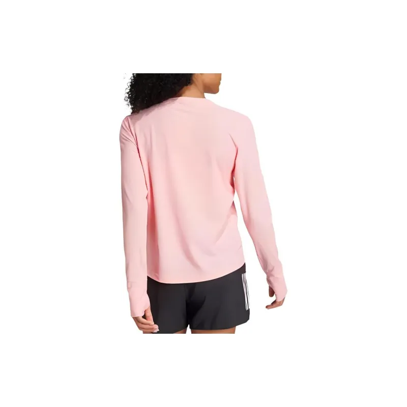 Adidas Free Shipping With AdiClub Own The Run Long Sleeve Tee-2