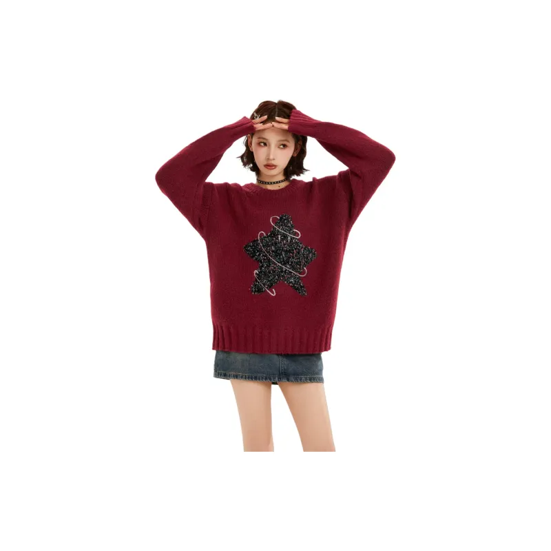 Princess Berdele Sweater Women's Red-2