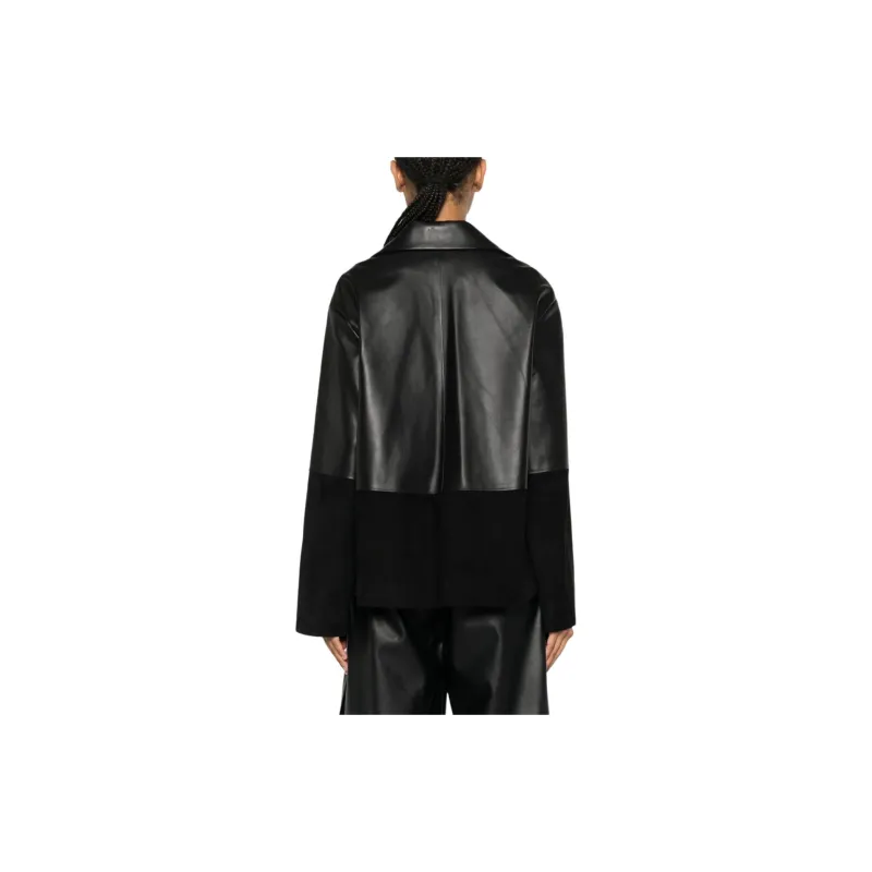 LOEWE Logo Debossed Long Sleeved Blazer-2