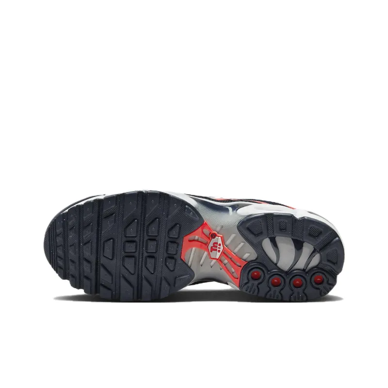 Nike Air Max Plus GS 'Dark Obsidian Bright Crimson'-5