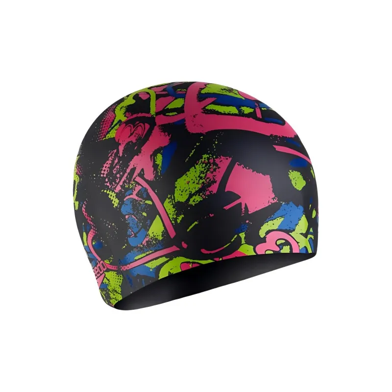 Speedo Swimming Caps Silicone Outdoor Swimming Unisex-3