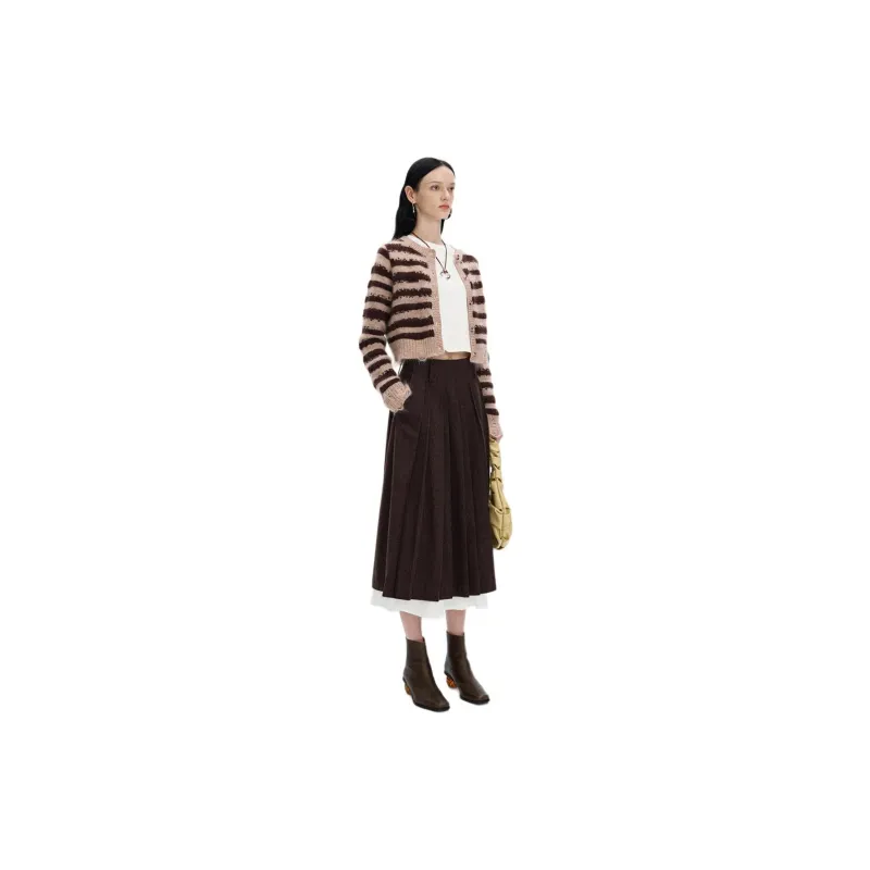 Self Who Sweater Women's Coffee-5