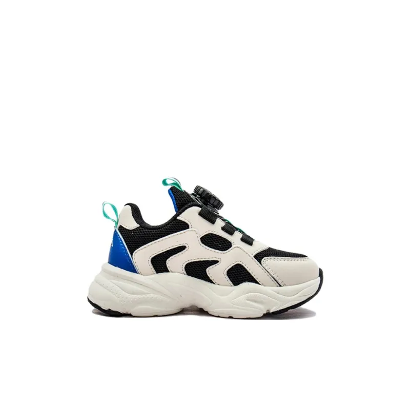 KAPPA KIDS Knob Buckle Kids Lifestyle Shoes Black Blue Kids'-1