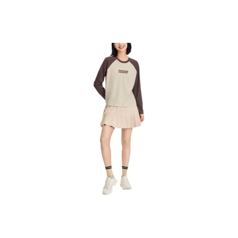 Skechers Sports Alliance Series T Shirt Women's Caramel Brown-3