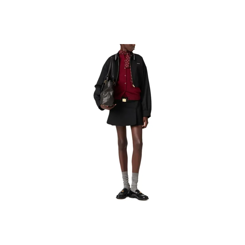 MIU MIU Jackets & Coats Women's Black-1