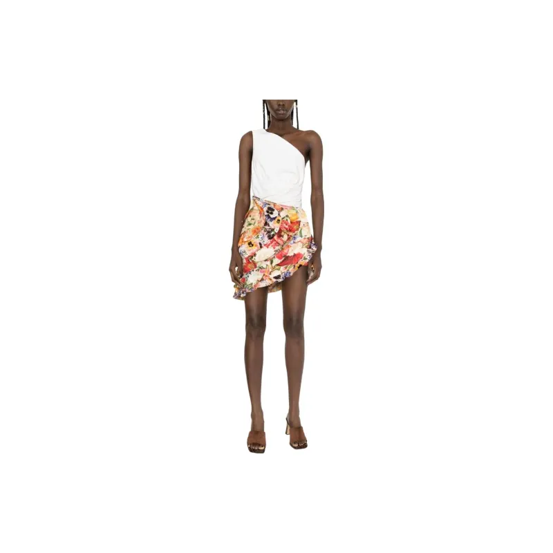 Zimmermann Spliced Floral print Skirt-1
