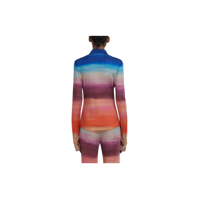 MARNI Tie Dyed Buttoned Shirt-3