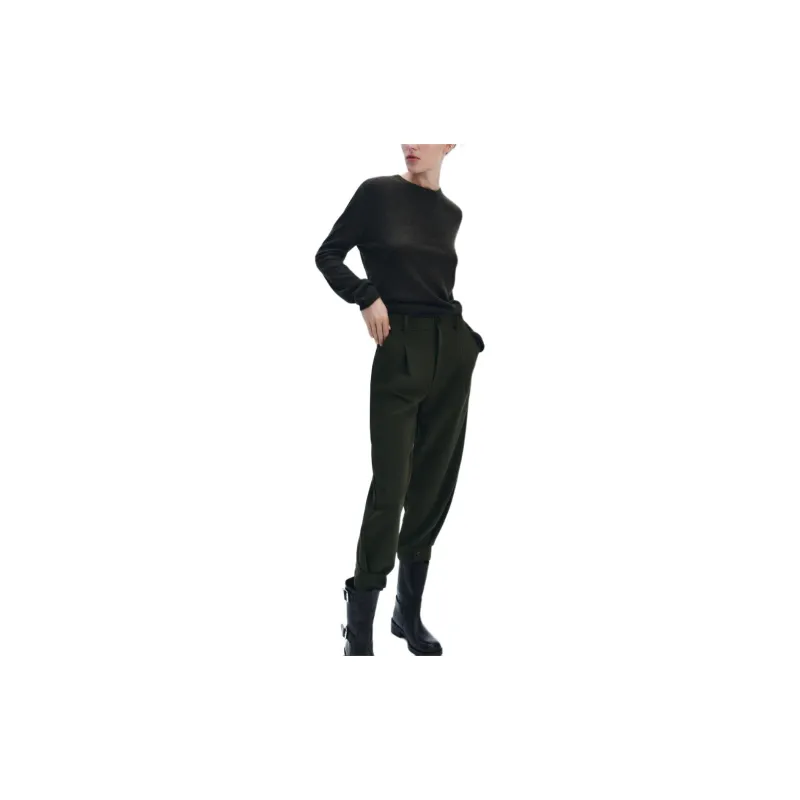 ZARA Casual Pants Women's Khaki-2