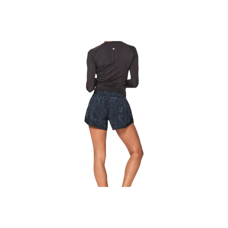 Lululemon Hotty Hot Sports Shorts Women's Blue-2