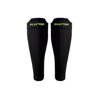 PLAYTOPWEAR Running Fitness Mountaineering Cycling Leg Guards Breathable Protective Black Unisex