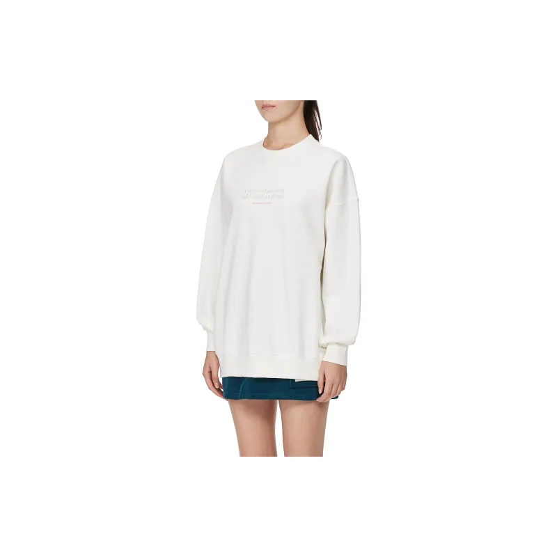 MUSIUM DIV Crew Neck Loose Fit Sweatshirt Women's-10