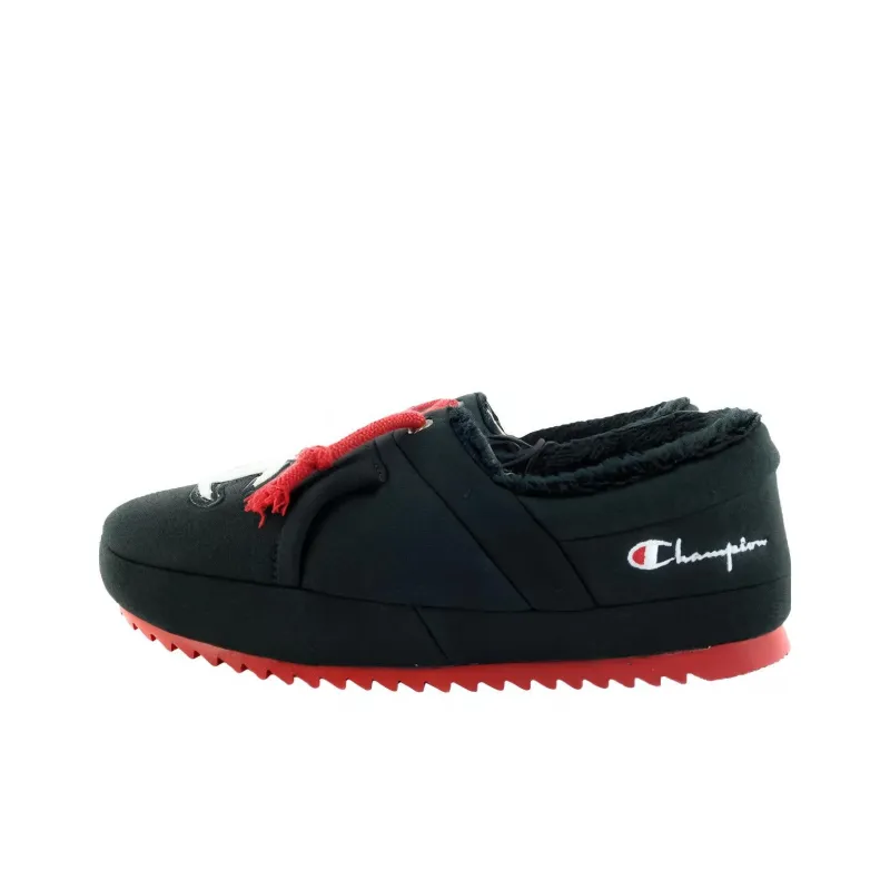 Champion University II Lightweight Warm Kids Lifestyle Shoes Black Red Teenagers-0