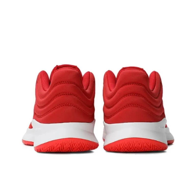 Adidas Pro Spark Cushioning, Wear Resistant Low Top Basketball Shoes Men's Red-3