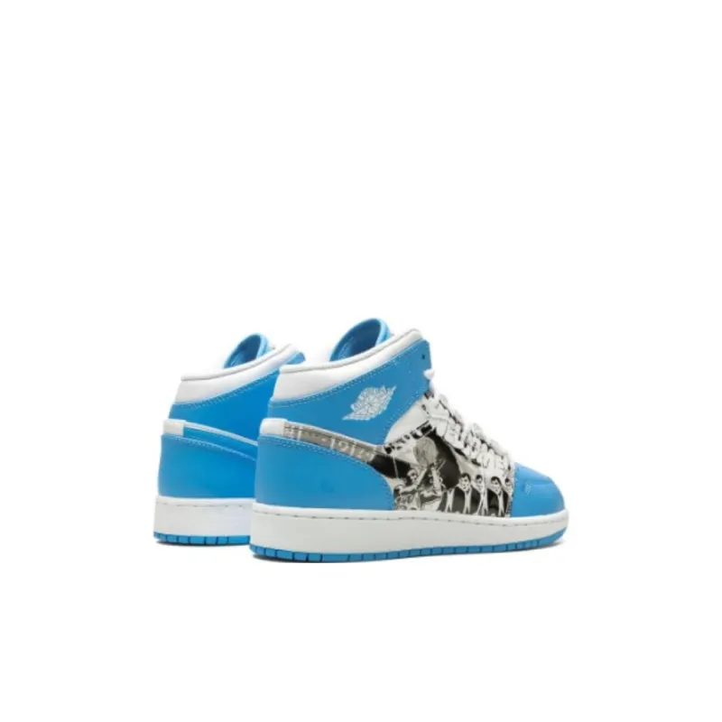 Jordan 1 Mid Sneaker School Game Winner PS-3