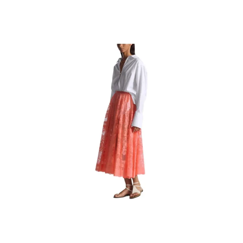 DIOR DIORiviera Flared Midi Skirt-4