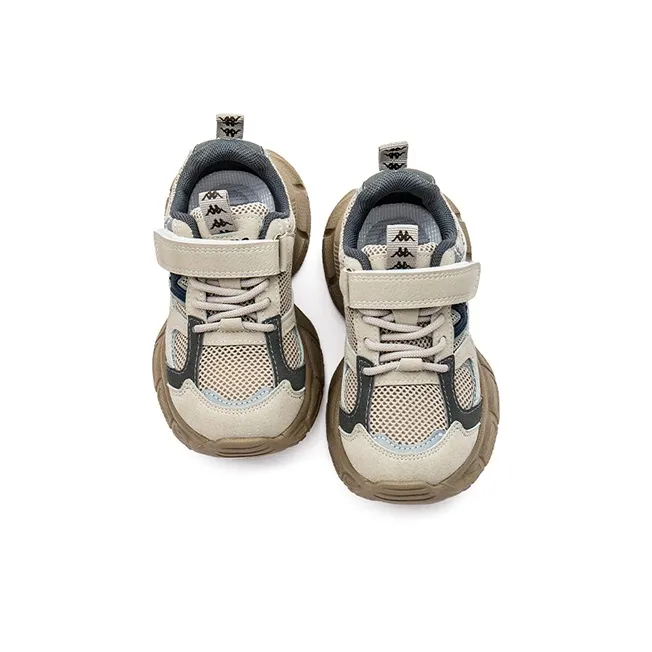 KAPPA KIDS Slip Resistant Cushioning Wear Resistant Low Top Kids' Running Shoes Gray Kids'-3