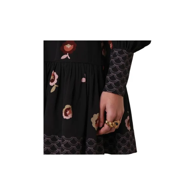 Zimmermann FW24 Long-Sleeved Dresses Women's Black-5