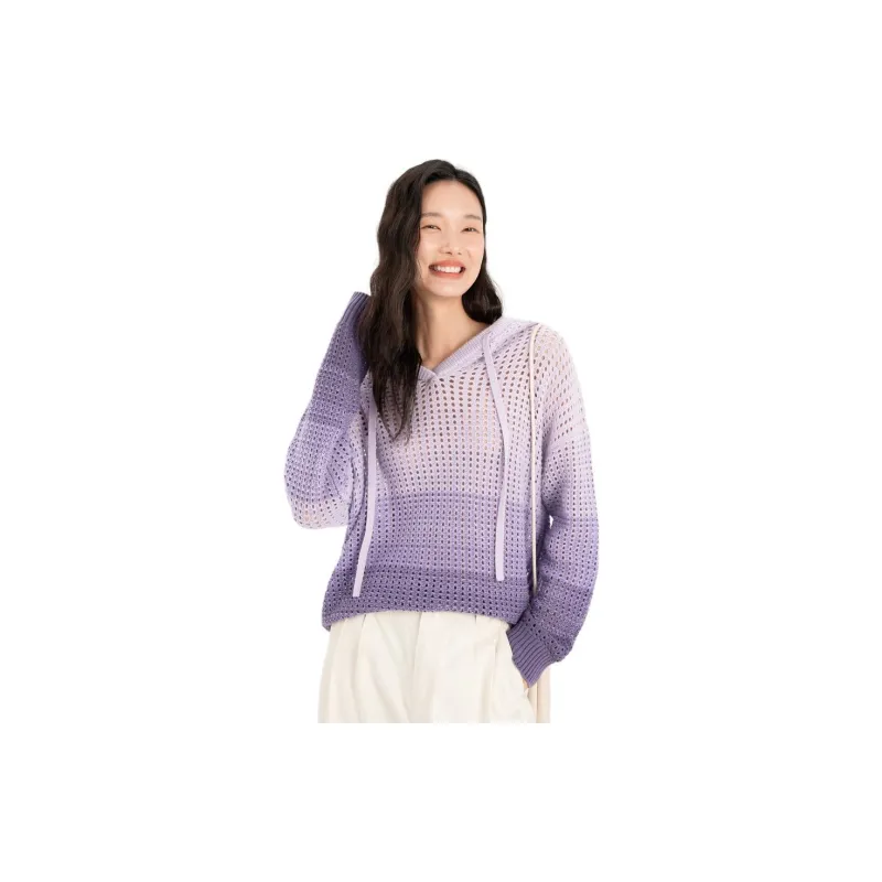 Fragment Sweater Women's Purple-2