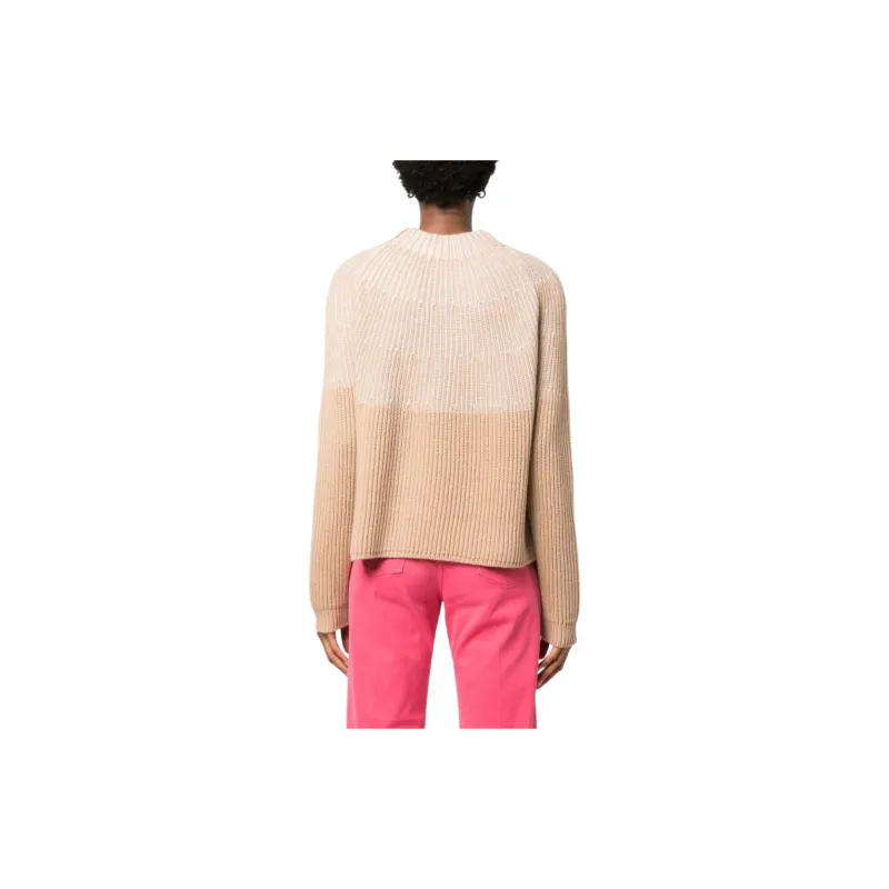 AGNONA Colour-block Cashmere Jumper-2