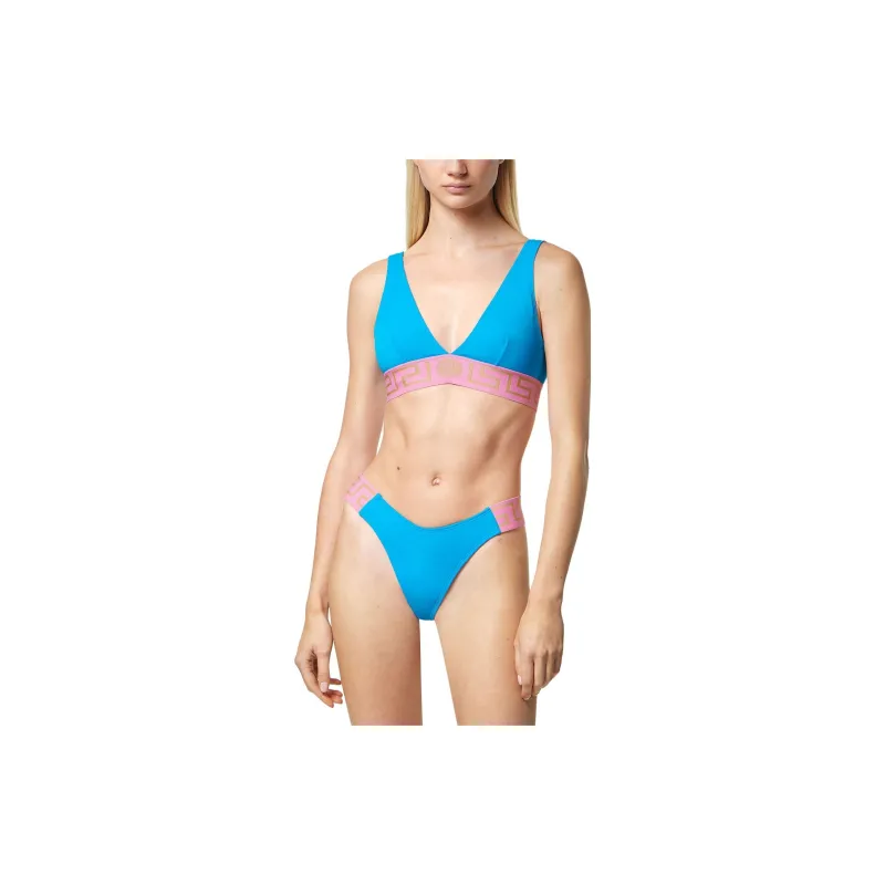 VERSACE Swimming Shorts Women's Blue-1