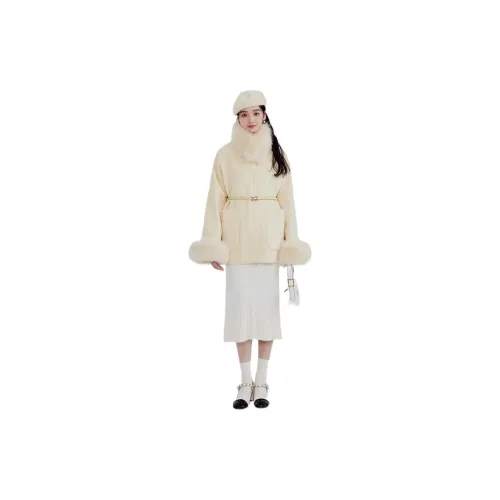 DEAR DEER PUFF Coats Women's Rich Girl