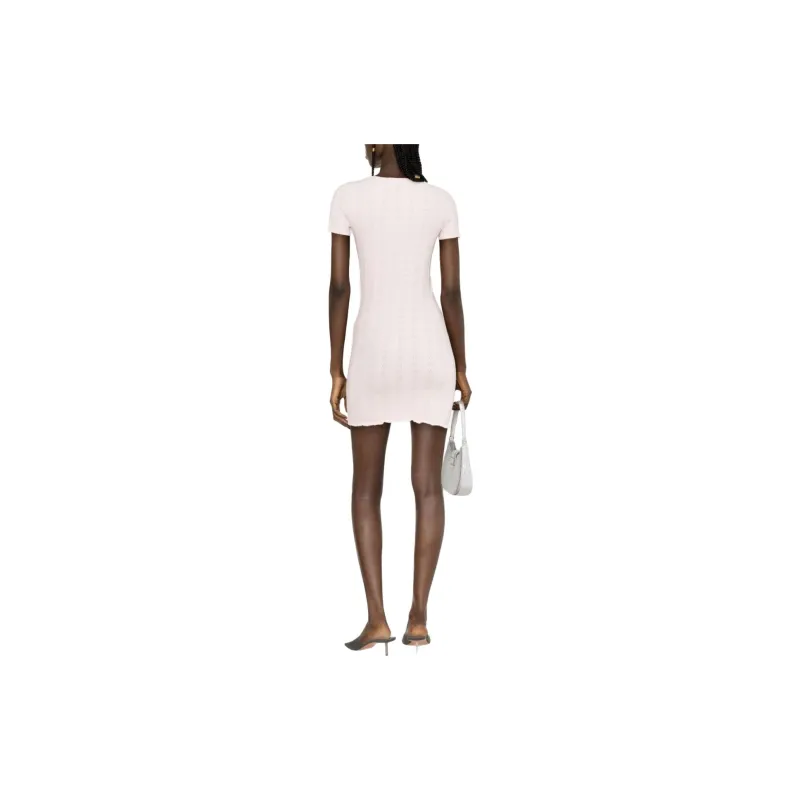 Alexander Wang Short Sleeved Dresses Women's Pink-2