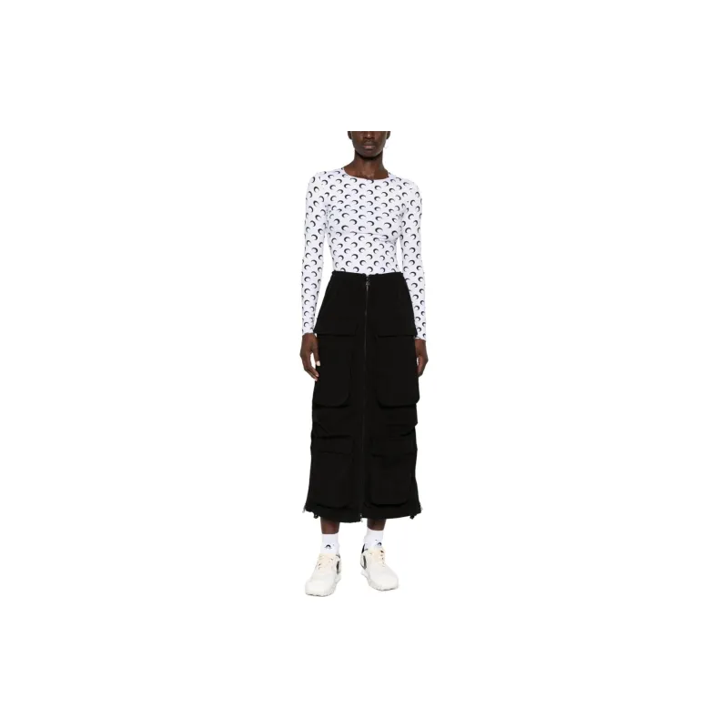 Marine Serre Crescent Moon print Top-1