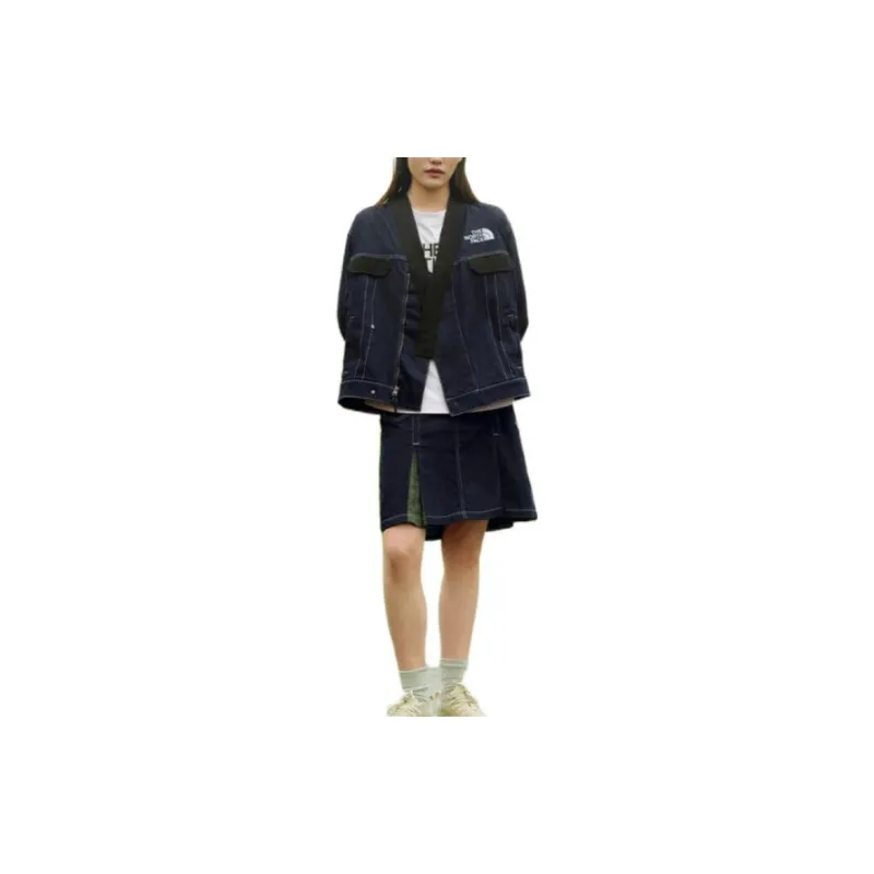 THE NORTH FACE THE NORTH FACE Urban Exploration Denim Jacket Women's Dark Blue-2