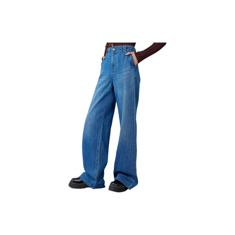 A21 Jeans Women's Light Medium Blue-1