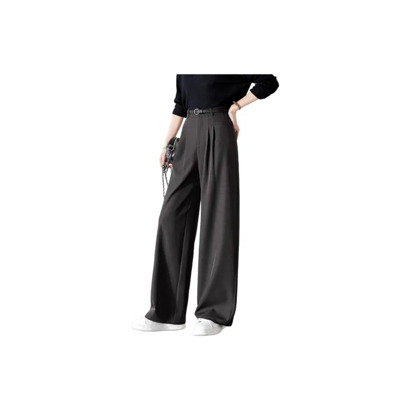 Mo Han Yi Mei Casual Pants Women's Dark Gray-2