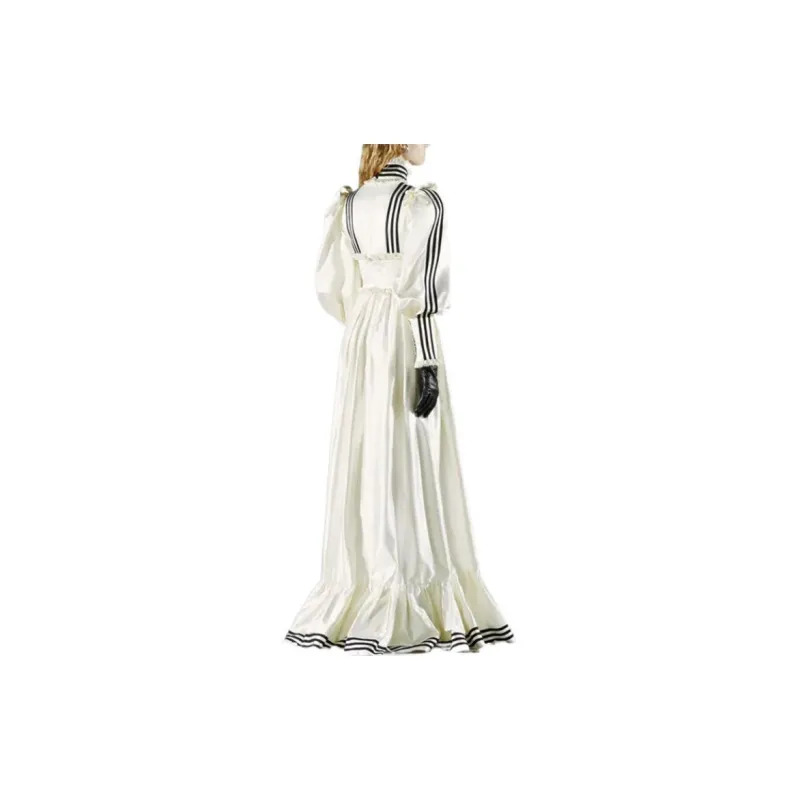 GUCCI x Adidas GUCCI X ADIDAS Collaboration FW22 Long Sleeved Dresses Women's White-4