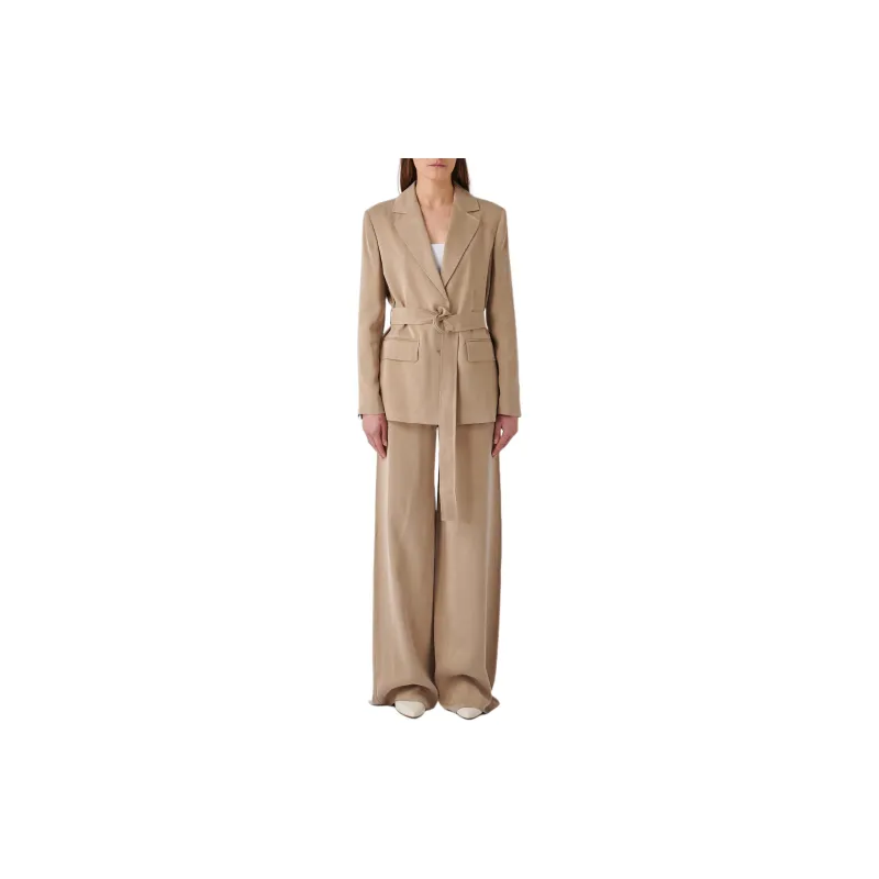 MaxMara Business Suit Women's Khaki-3