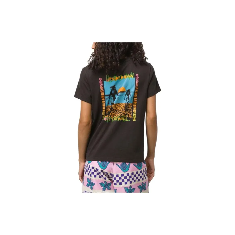 Vans SURF'S UPSIDE T Shirt Women's Black-2