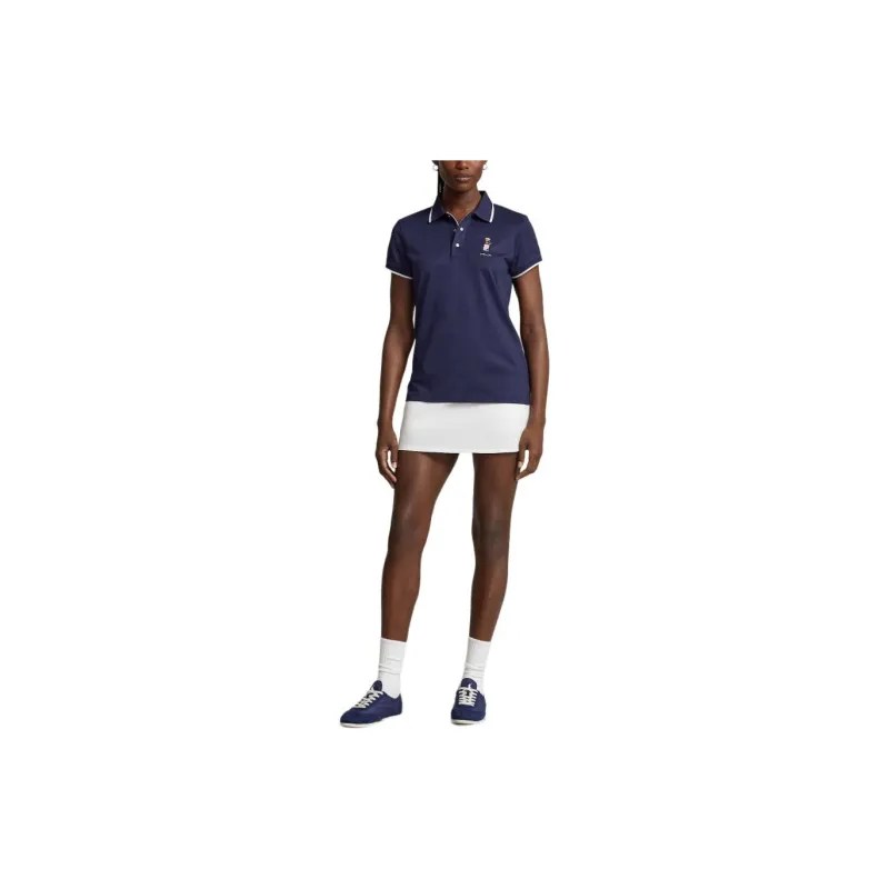 Polo Ralph Lauren SS24 Polo Shirt Women's Dark Blue-1