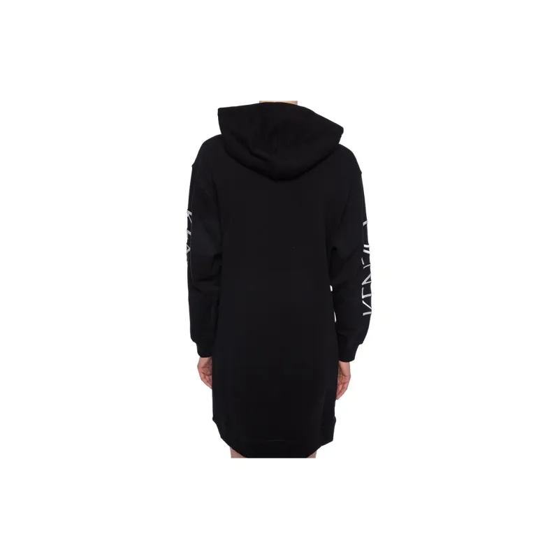 KENZO Long Sleeved Dresses Women's Black-3