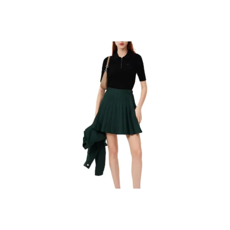 LACOSTE Polo Shirt Women's Black-1