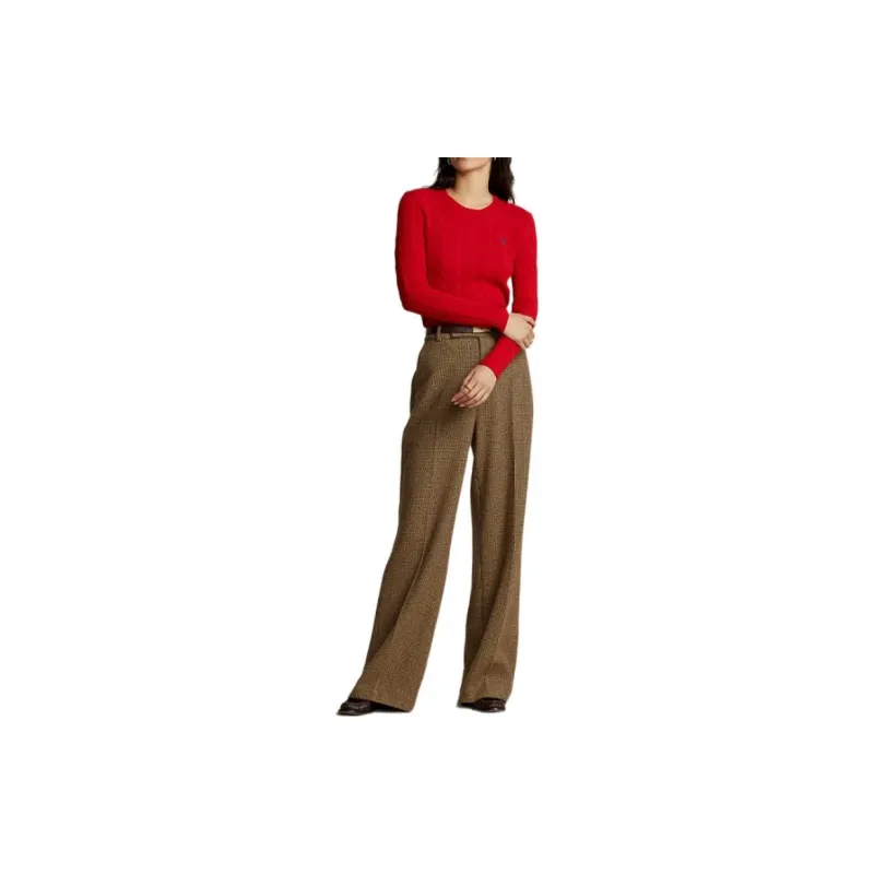 Polo Ralph Lauren Julianna Long Sleeve Pullover Red-3