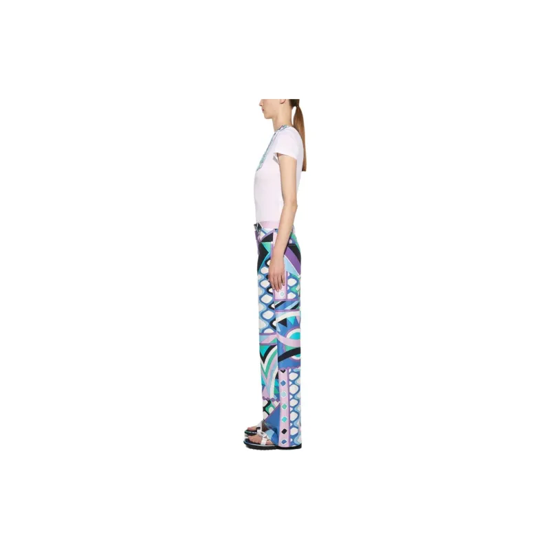 Pucci Iride print Cotton T shirt-3